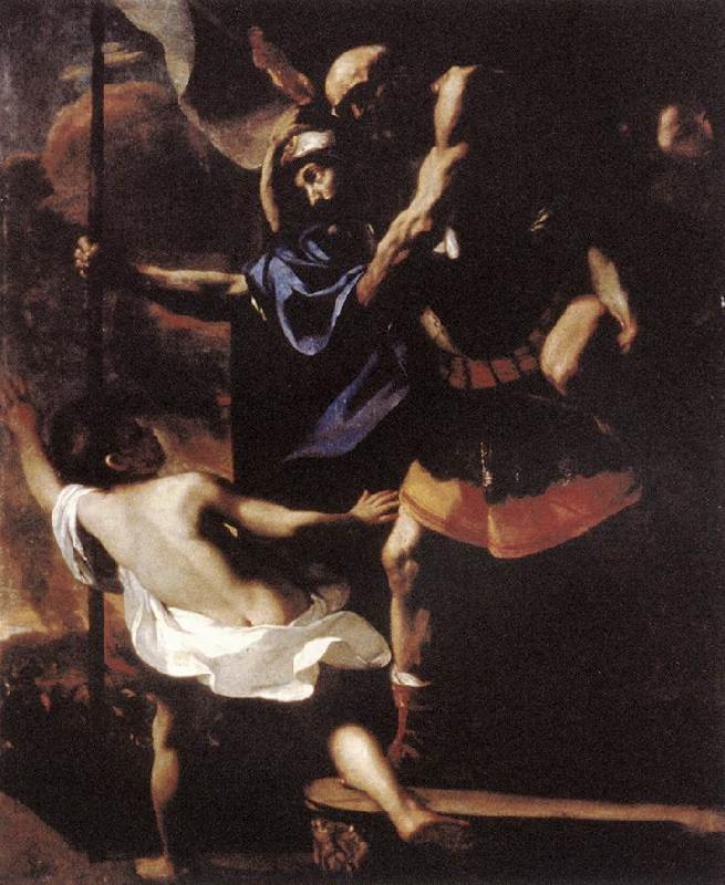PRETI, Mattia Aeneas, Anchises and Ascanius Fleeing Troy a France oil painting art